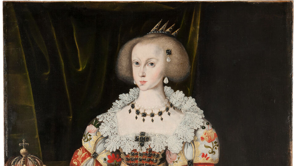 Jacob Heinrich Elbfas, Drottning Kristina som barn