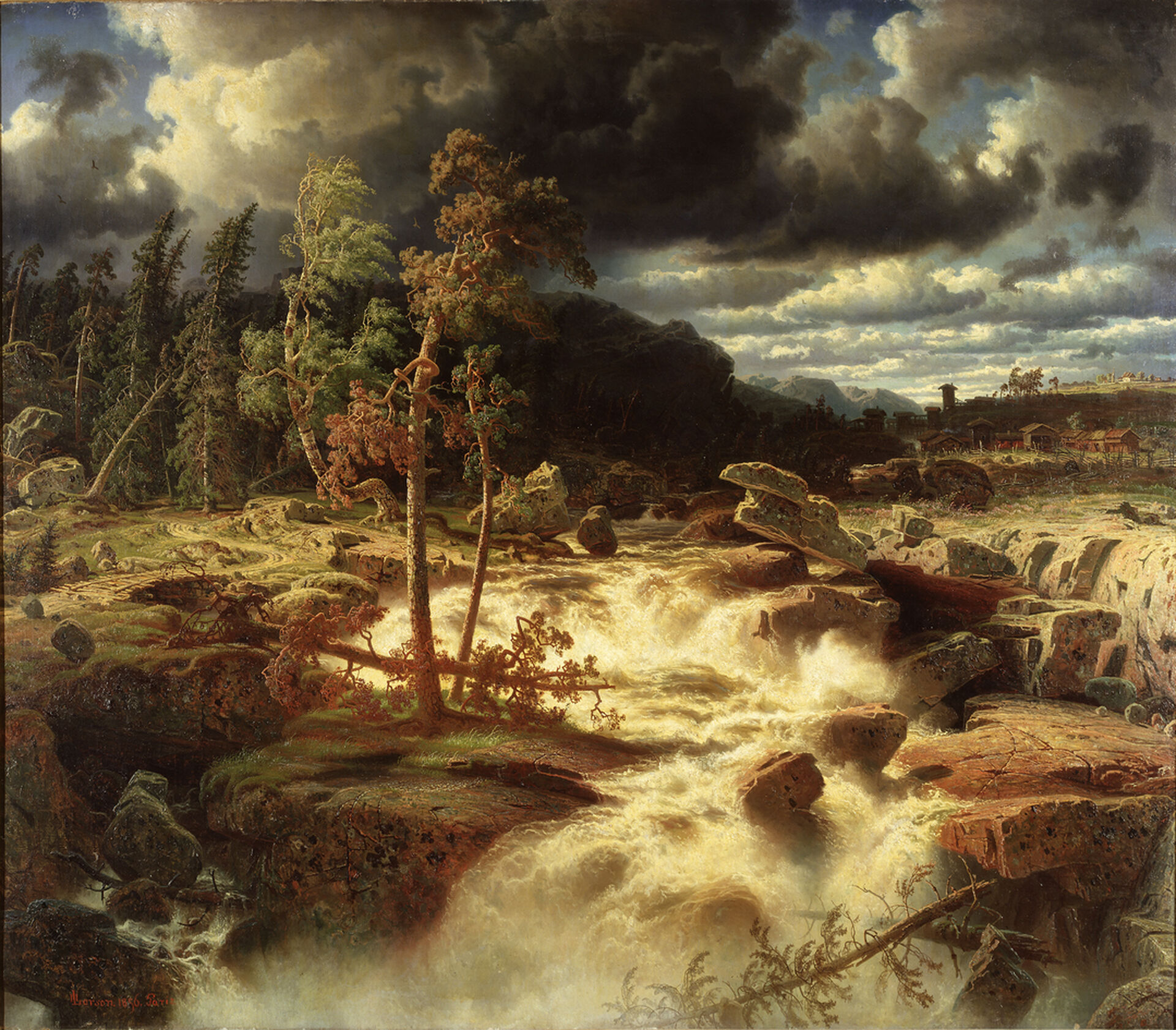 Marcus Larson, Vattenfall i Småland