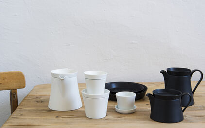 Tea service (selection) porcelain, 2016, The Arita Project, Koransha Co Ltd, Japan