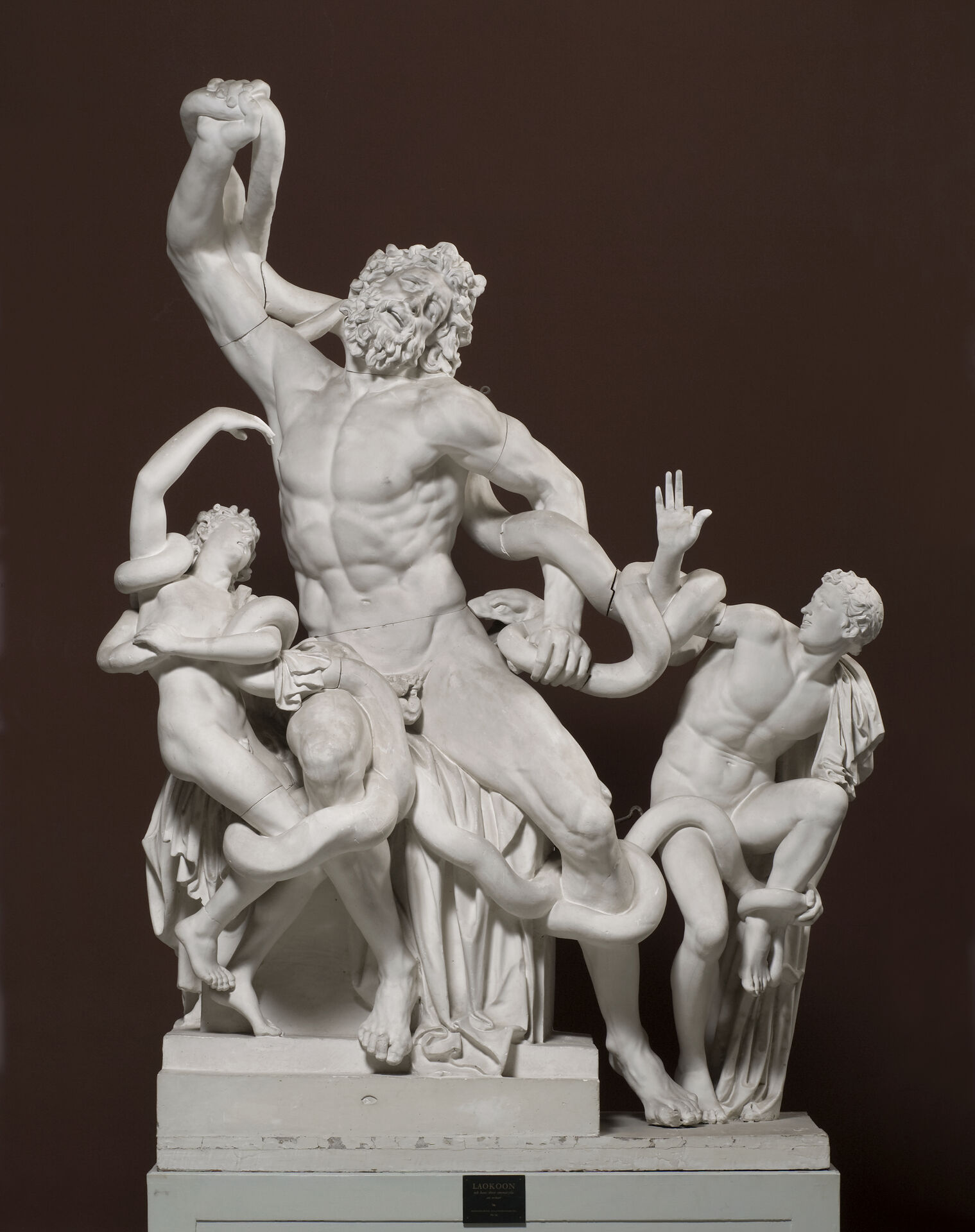 Laokoon, unknowns artist, plaster. Nationalmuseum.