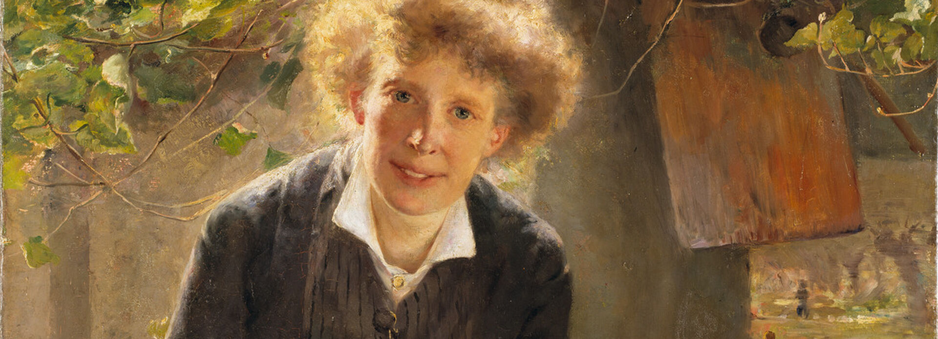 Bertha Wegmann, porträtt av Jeanna Bauck