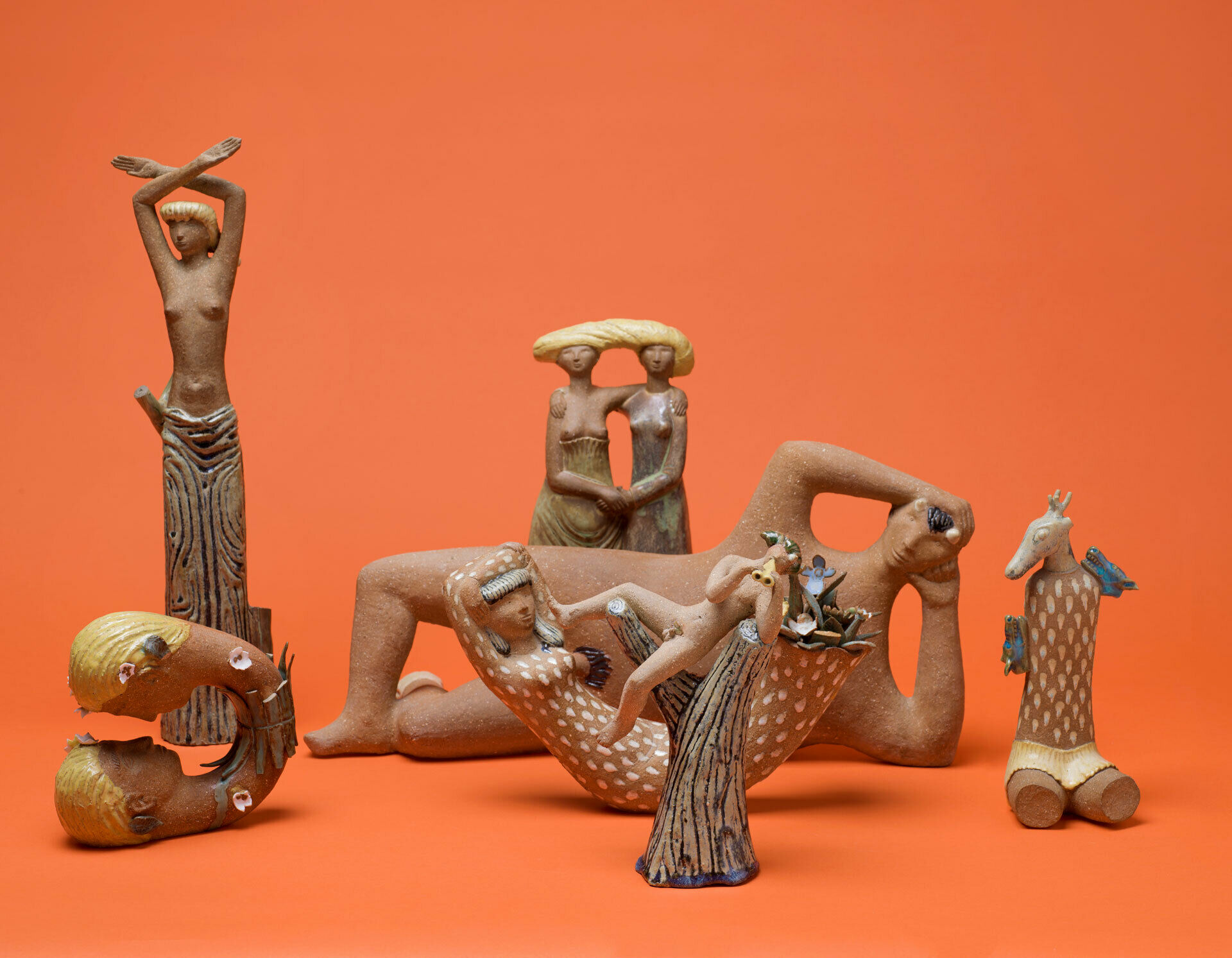Stig Lindberg ◇ figurine Gustavsberg Stig Lindberg for Gustavsberg, Sweden, porcelain figure of