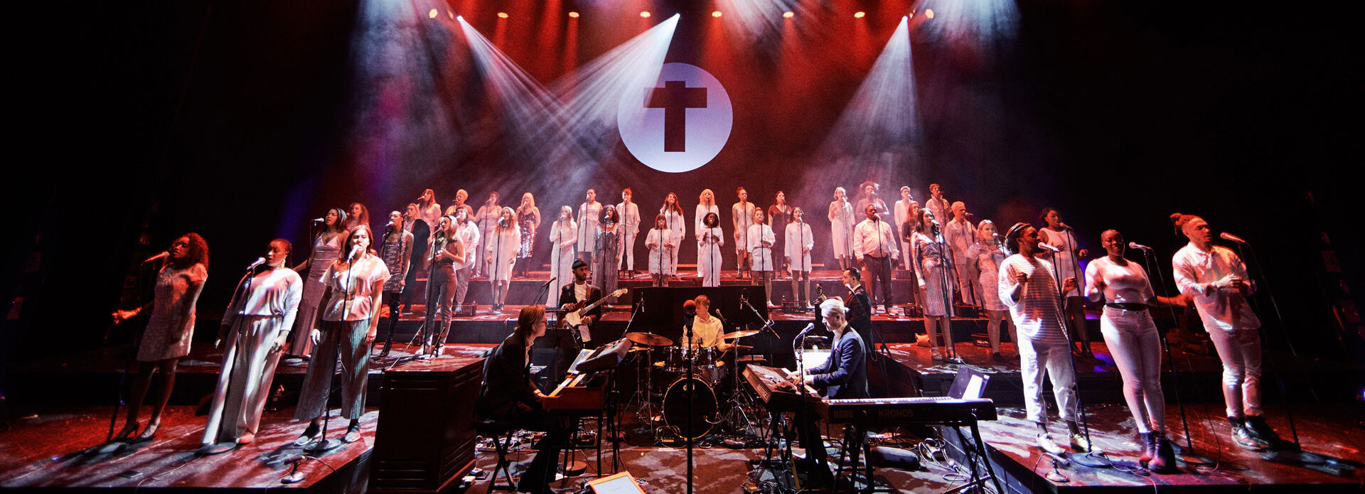 Tensta Gospel Choir. Foto: Olof Ringmar.​