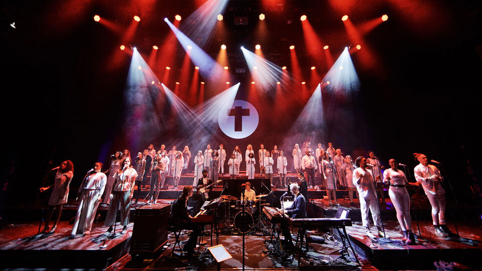 Tensta Gospel Choir. Foto: Olof Ringmar.