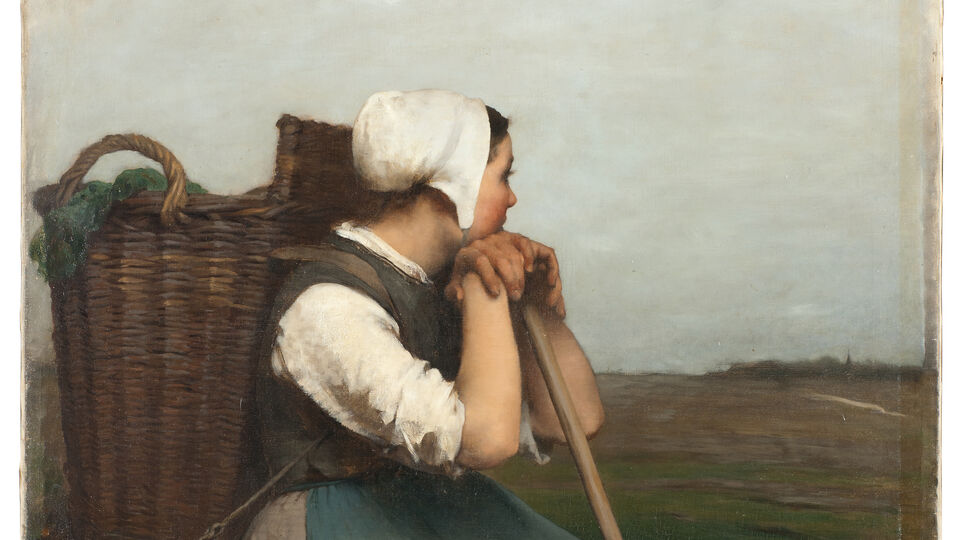 Hugo Salmson, Fransk bondflicka, Souvenir de Picardie