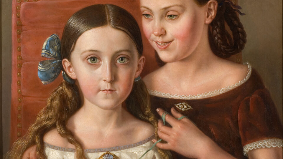 Carl Peter Mazér, Brorsdöttrarna Sigrid och Anna Mazér