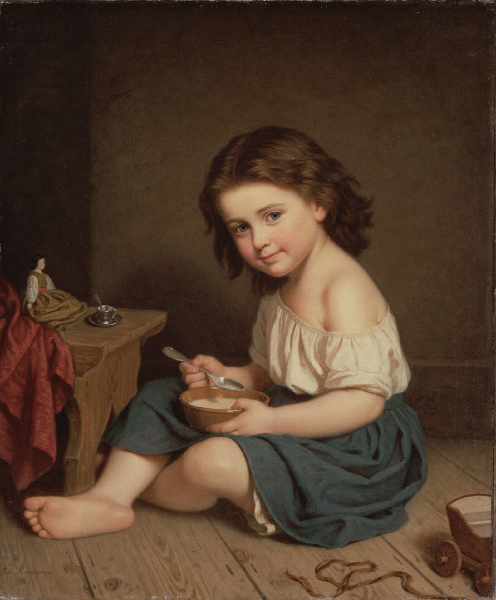 Amalia Lindegren, Frukosten