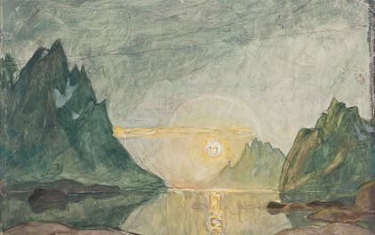 Anna Boberg, Midnattssol. Studie från Nordlandet