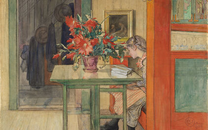 Carl Larsson, Lisbeth läser