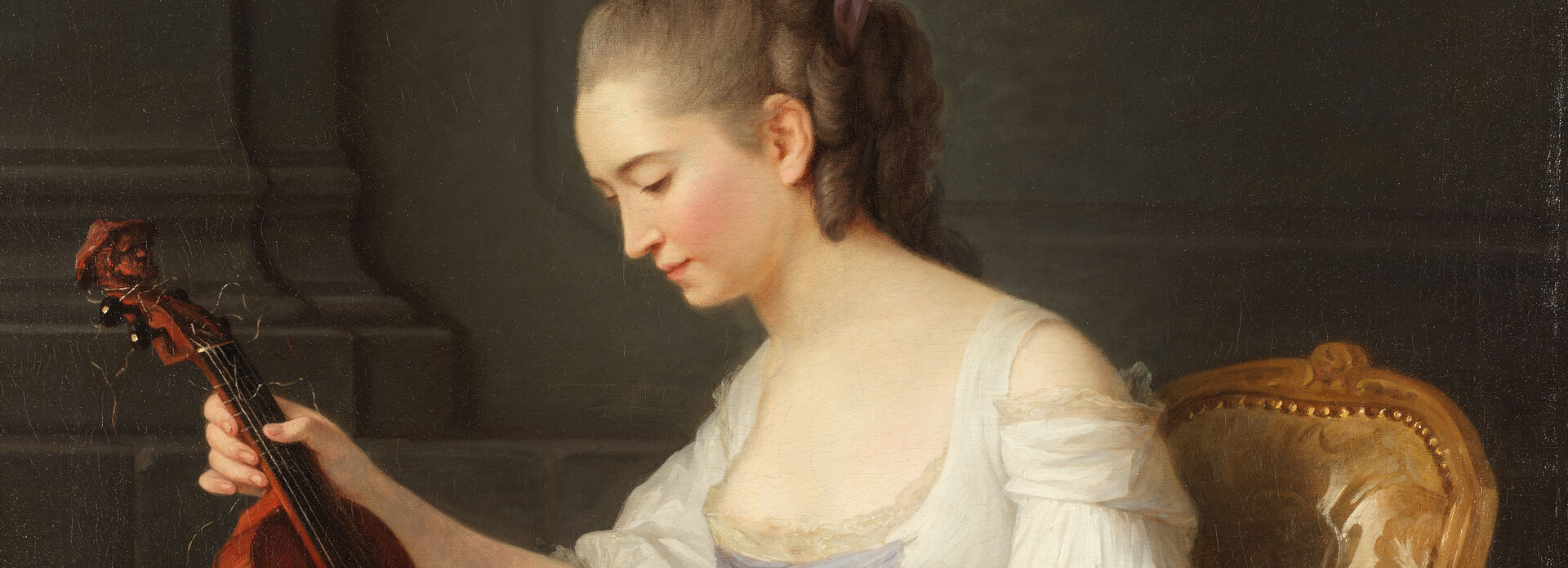 Anne Vallayer-Coster, Porträtt av en violinist