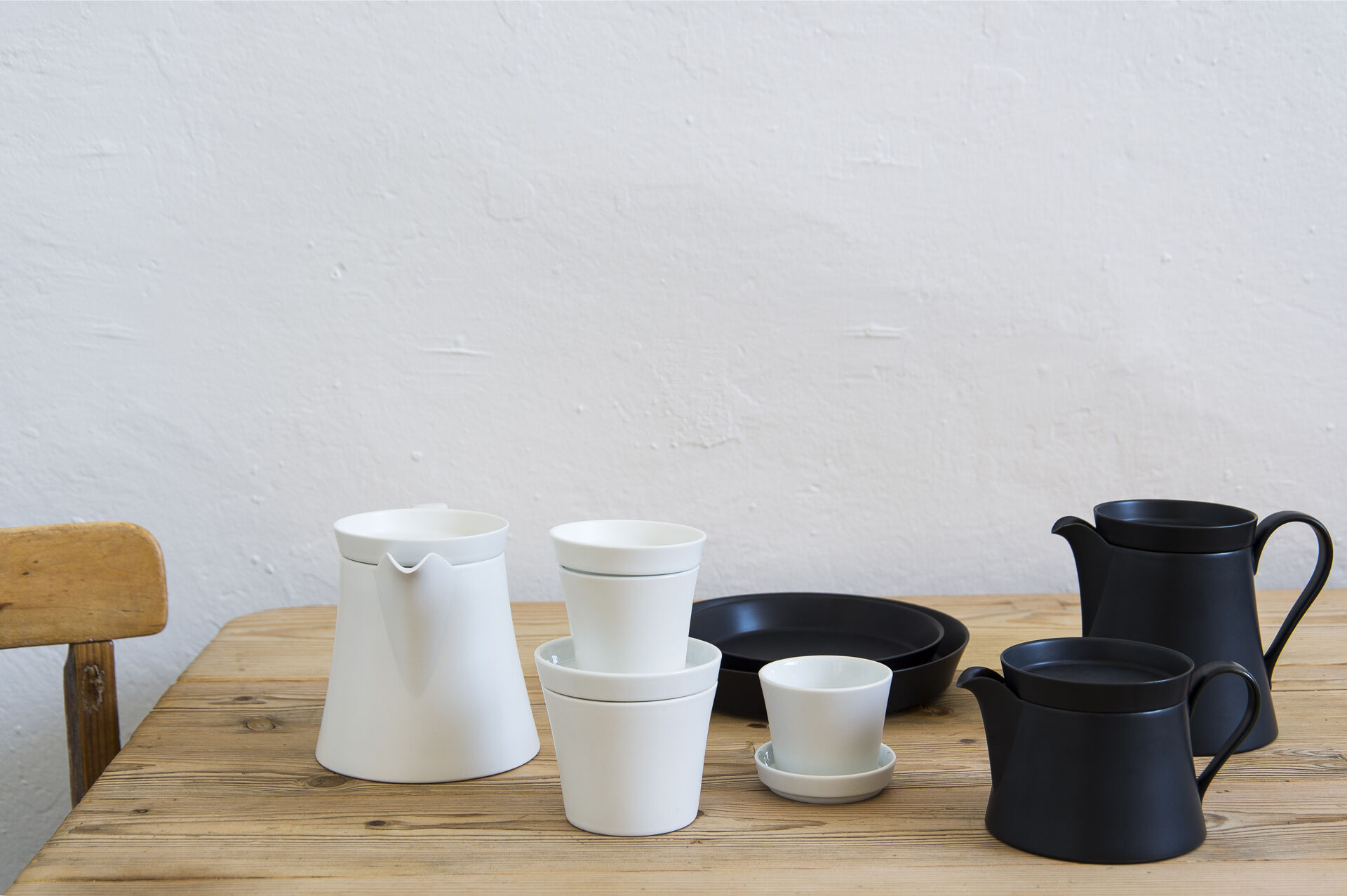 Tea service (selection) porcelain, 2016, The Arita Project, Koransha Co Ltd, Japan