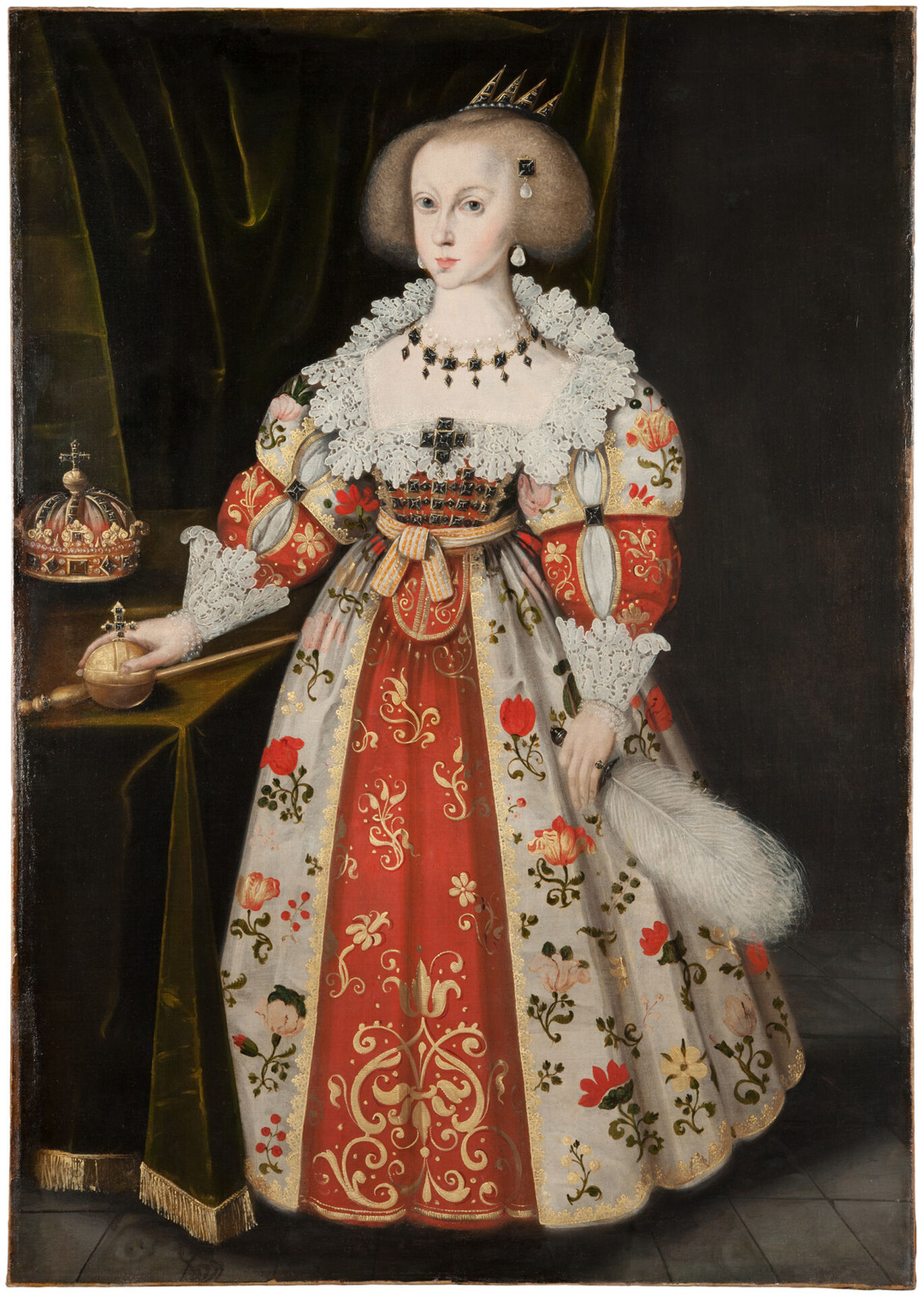 Jacob Heinrich Elbfas, Drottning Kristina som barn