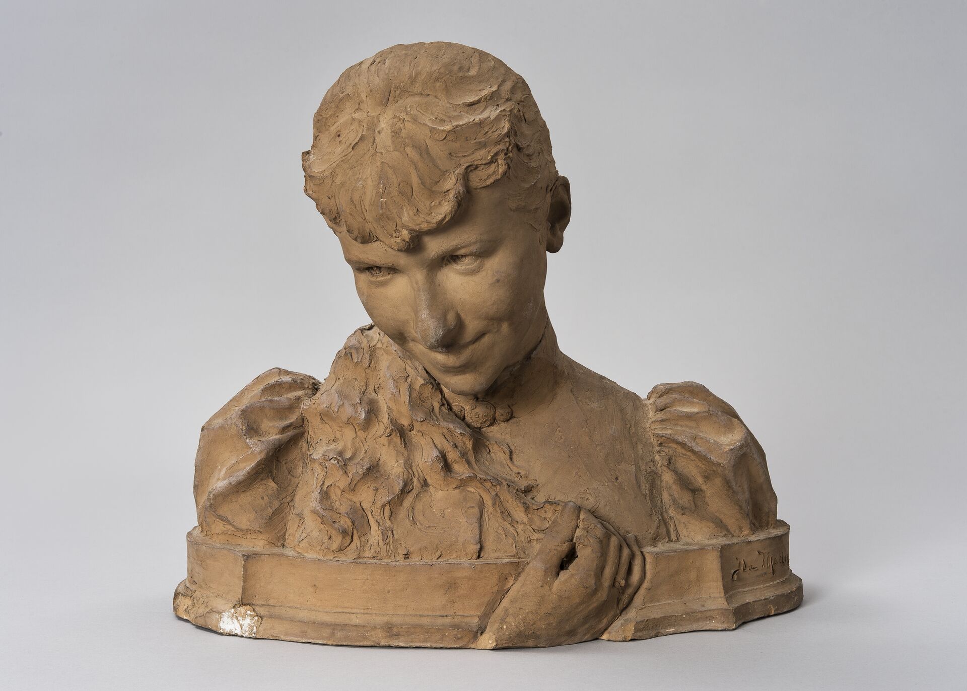 Ida Matton, Sculpted portait of a Woman, 1891