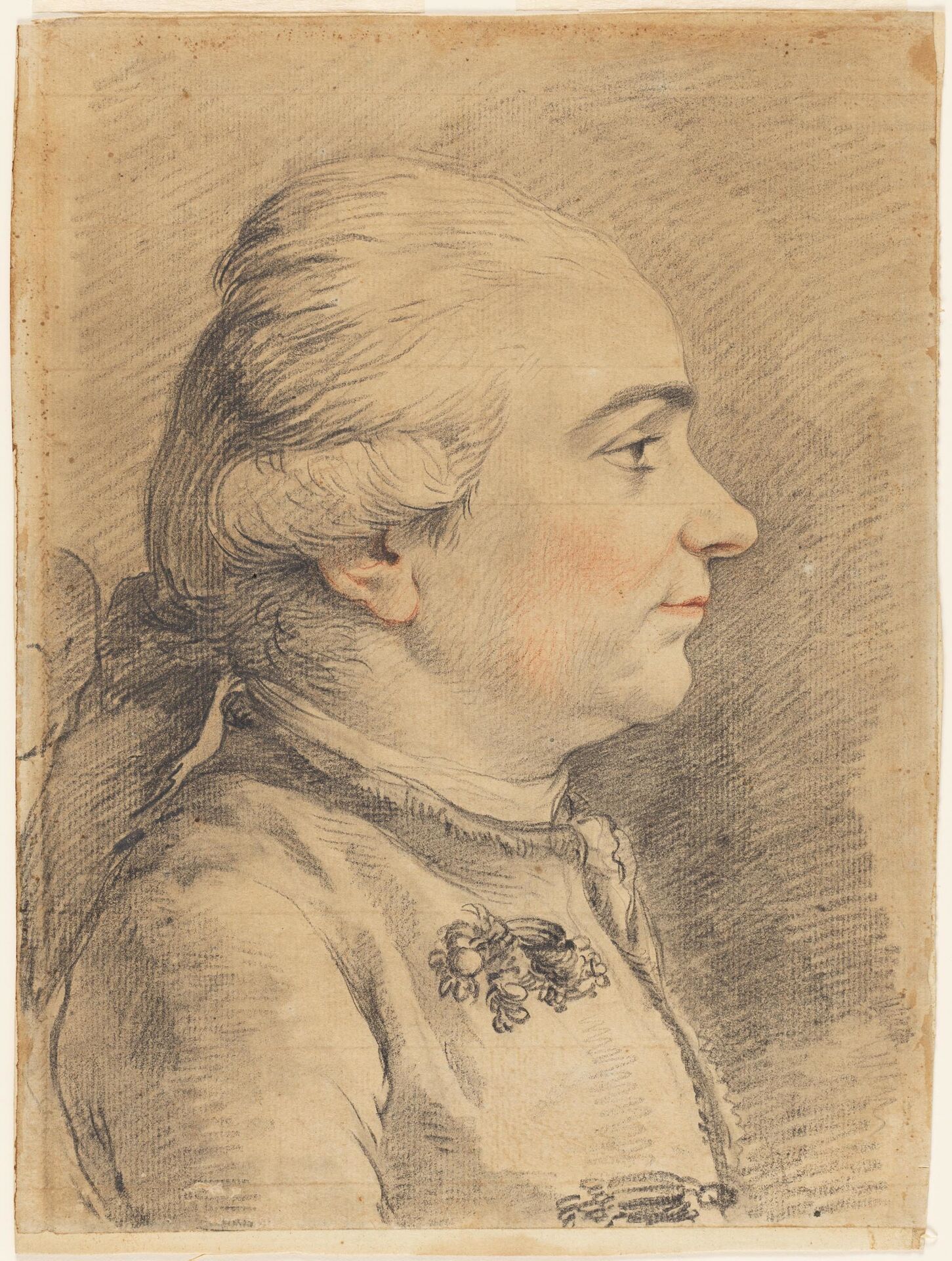 Louis-Jean-François Lagrenée, Självporträtt 1778. Foto: Cecilia Heisser/Nationalmuseum.