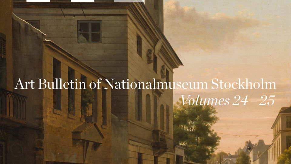 Art Bulletin of Nationalmuseum, volumes 24-25