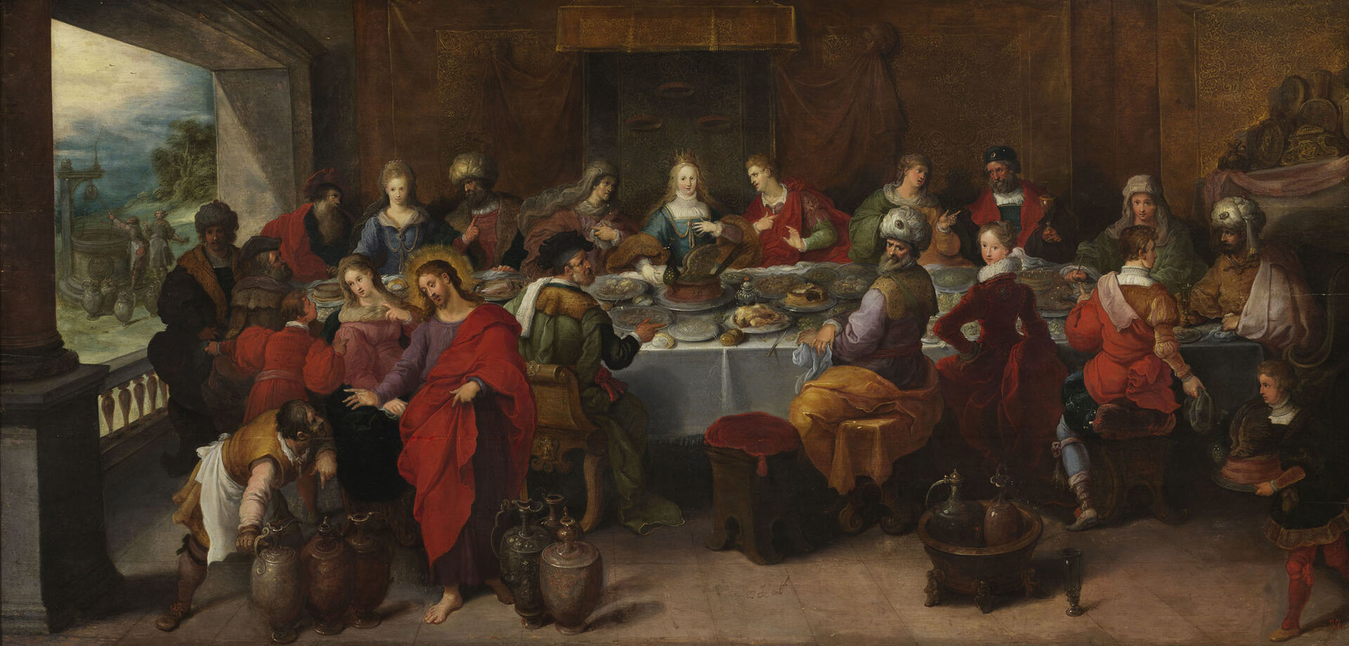 Frans Francken D Y Brollopet I Kana Web