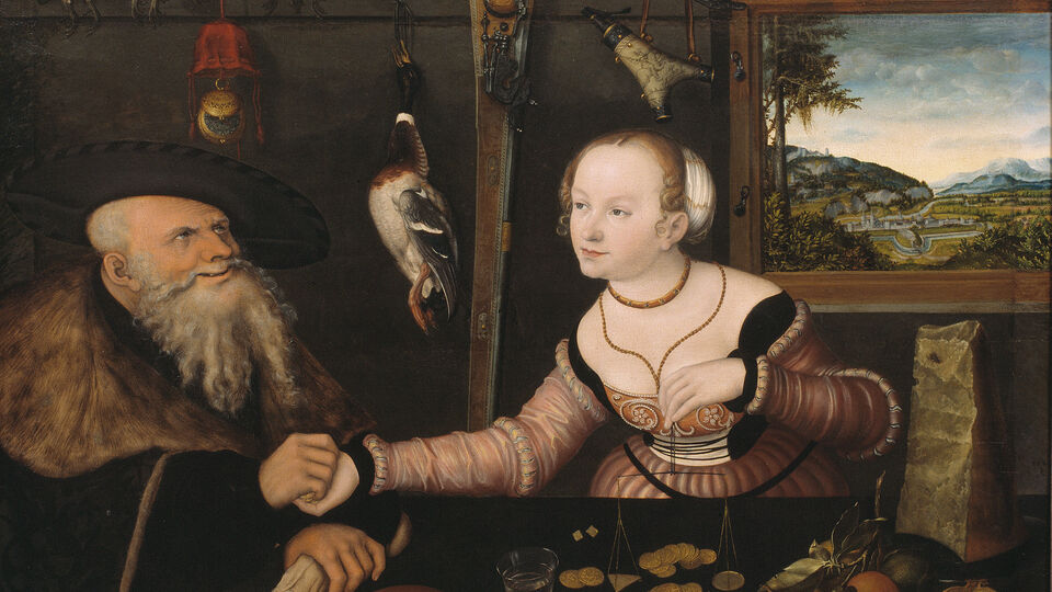 Lucas Cranach the elder, The Ill-matched Couple