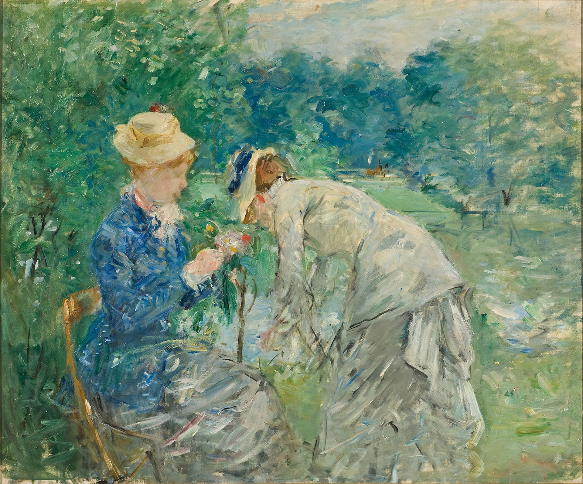 Berthe Morisot, I Boulognerskogen