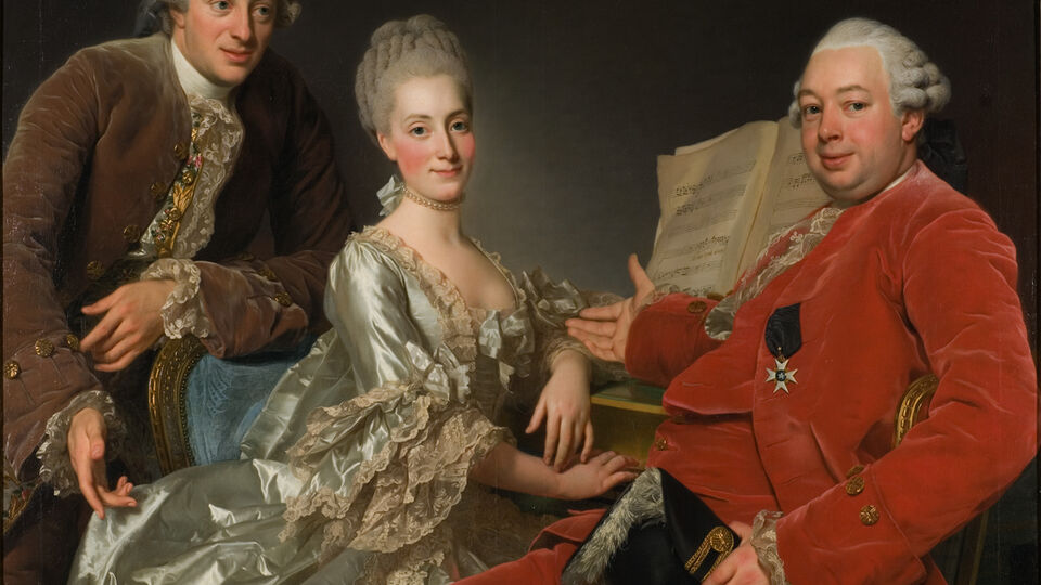 Alexander Roslin, Brukspatron John Jennings, hans bror och svägerska
