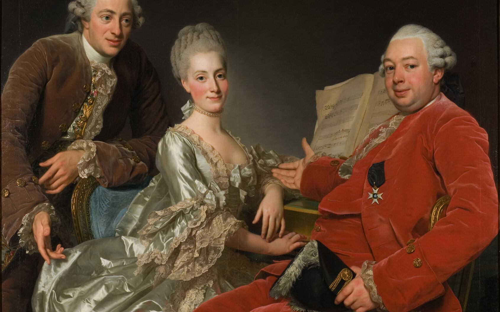 Alexander Roslin, Brukspatron John Jennings, hans bror och svägerska