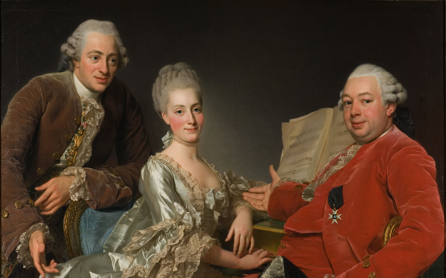 Alexander Roslin, Brukspatron John Jennings, hans bror och svägerska