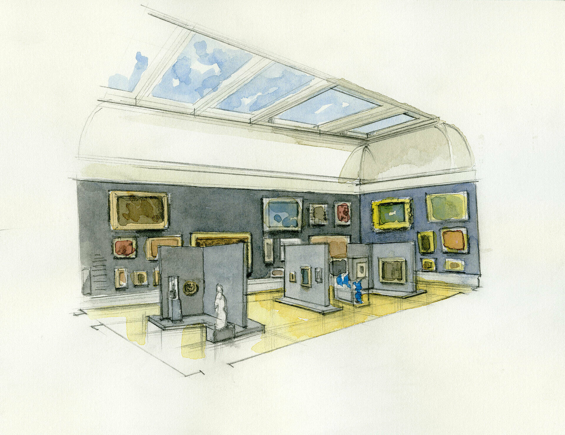 New Museum of Art exhibition celebrates 500 years of drawing, watercolor  and collage – The Bowdoin Orient