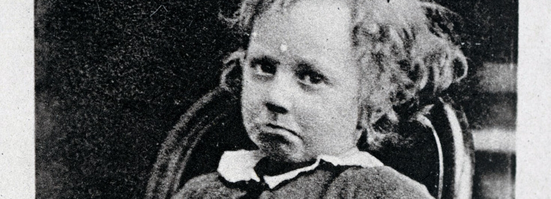 Pictures in Charles Dawrwin's book The Expression of the Emotions in Man and Animals, showing Sorrow"