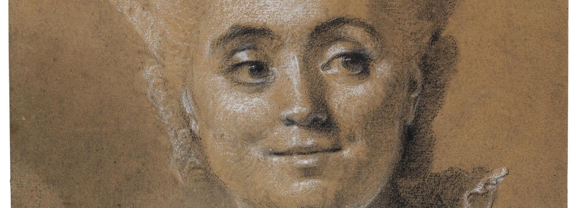 Johann-Ernst Heinsius, Porträtt av en kvinna blickande åt höger. Foto: Cecilia Heisser/Nationalmuseum