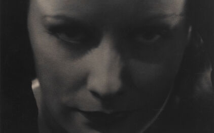 Poto of Greta Garbo by Edward Steichen