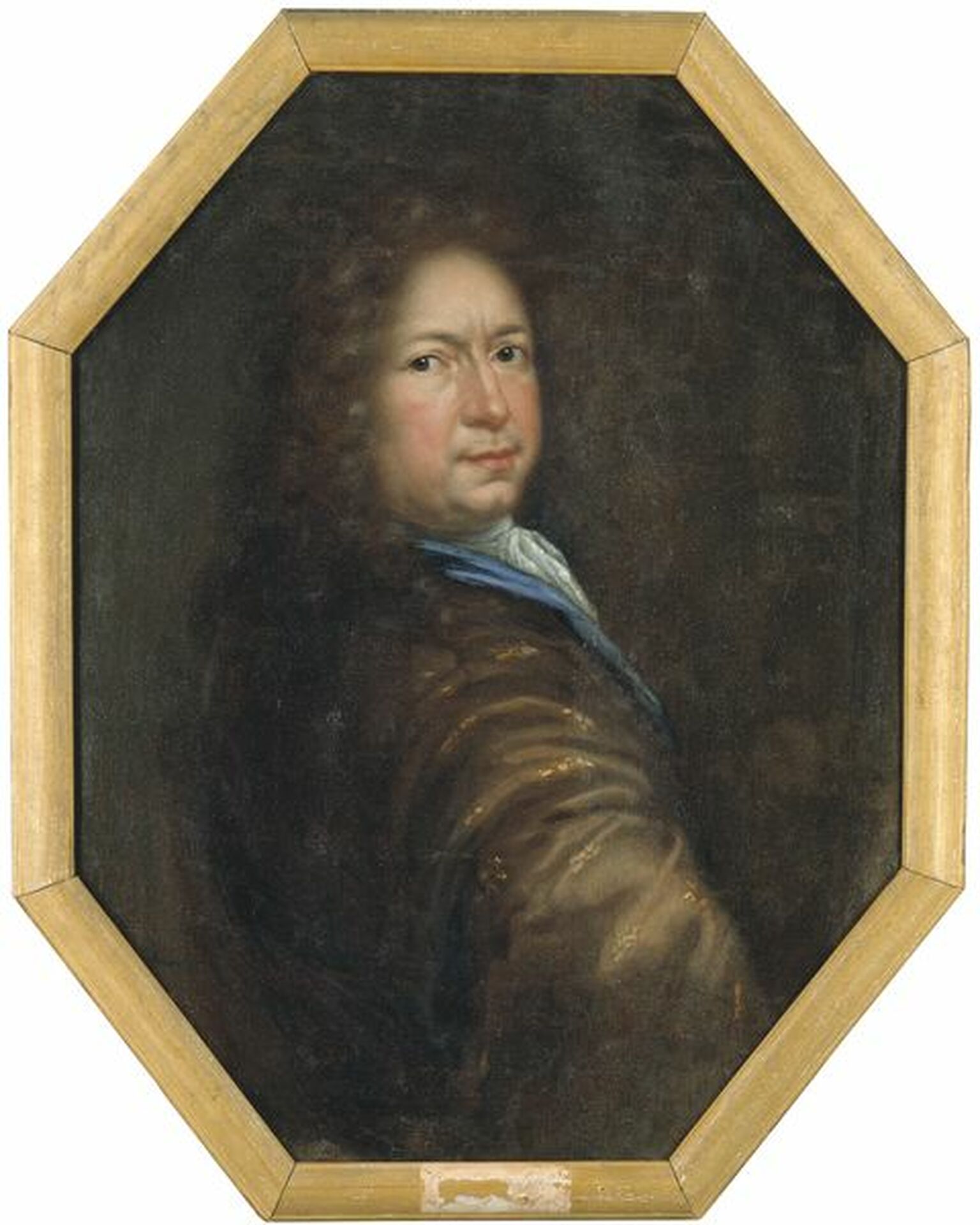 Självporträtt, David Klöcker Ehrenstrahl (1629-1698), konstnär, född i Tyskland, verksam i Sverige Konstnär David Klöcker Ehrenstrahl