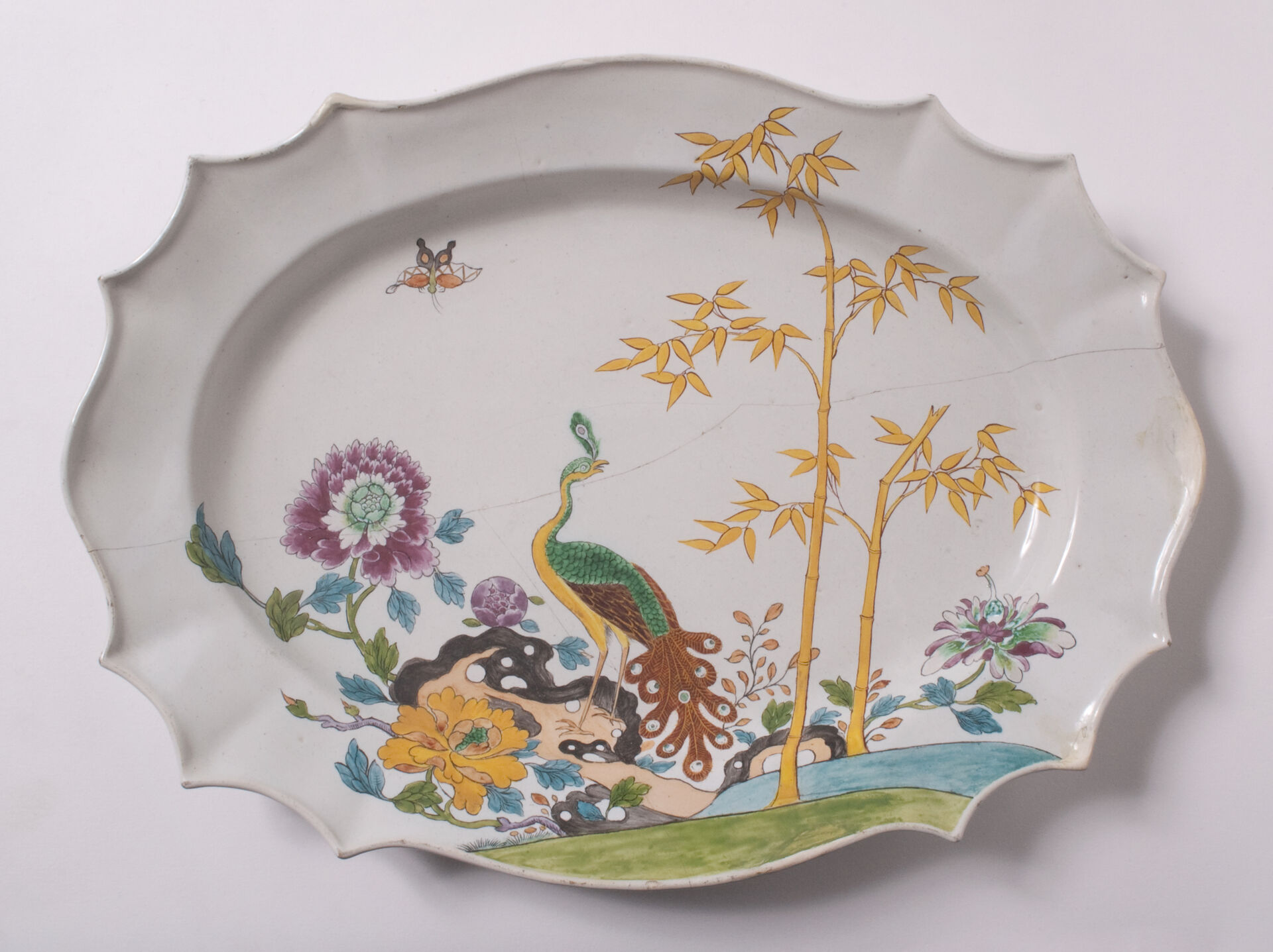 Dish, Rörstrand (1726-1925), Stockholm, Sweden