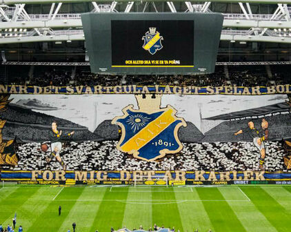 AIK tifo