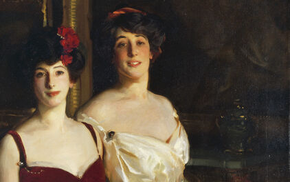 John Singer Sargent, Ena och Betty, Mr och Mrs Asher Wertheimers döttrar 1901. ©Tate, London 2017. Bilden är beskuren.