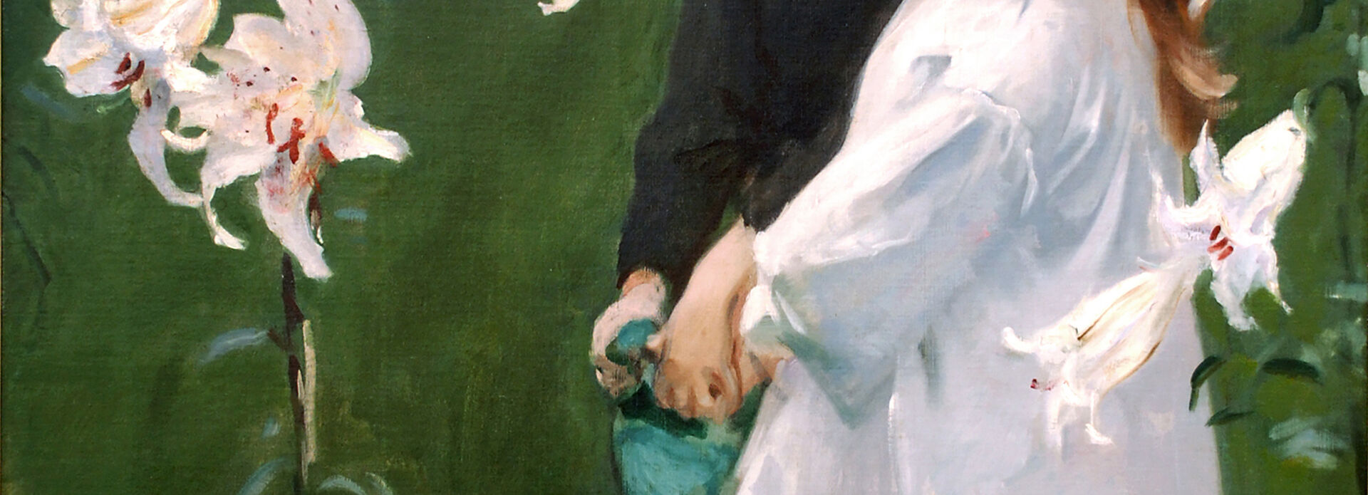 John Singer Sargent, Trädgårdsstudie av barnen Vickers, 1884 Collection of the Flint Institute of Arts, Flint, Michigan. Gåva från the Viola E. Bray Charitable Trust via Mr. and Mrs. William L. Richards.