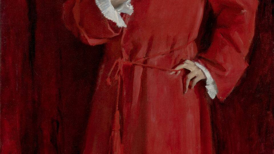 John Singer Sargent, Dr Pozzi i sitt hem, 1881. The Armand Hammer Collection, Gåva från the Armand Hammer Foundation. Hammer Museum, Los Angeles.