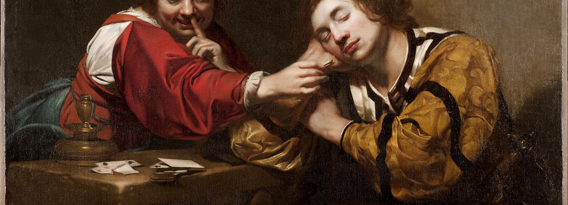 Nicolas Regnier, Sleeper Awakened by a Young Woman with Fire